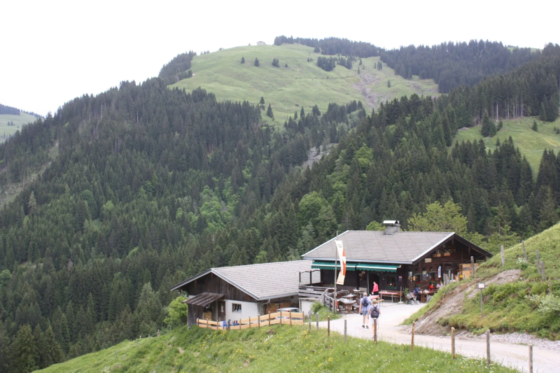 Berghut op de Silleralm bij Söll