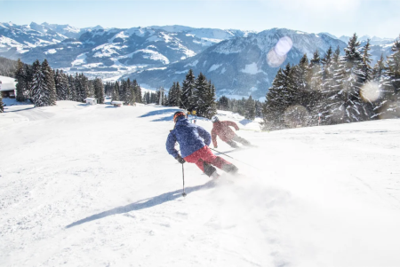 Skigebied van Westendorf